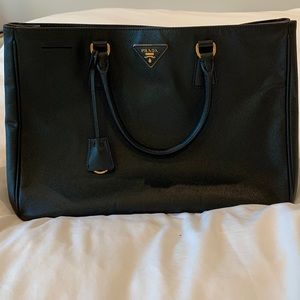Authentic Black Prada leather bag